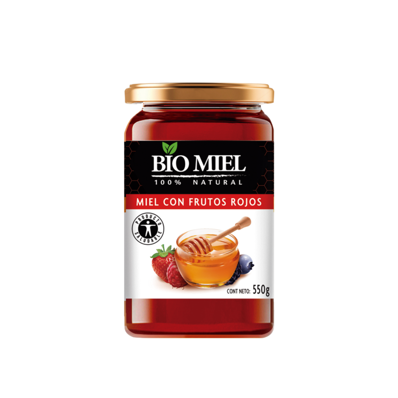 Honey Red fruits 550 ml